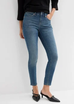Femme bonprix Jeans|Jean skinny taille mi-haute, extensible