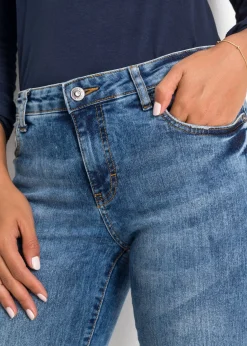 bonprix Jean skinny taille mi-haute, extensible|Femme Jeans