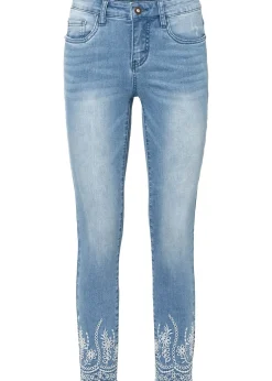 Femme bonprix Jeans|Jean skinny, taille mi-haute