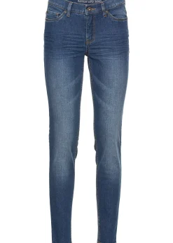 Femme bonprix Jeans|Jean skinny, taille mi-haute, raccourci