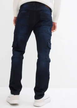 bonprix Jean slim extensible poches cargo, droit|Homme Jeans