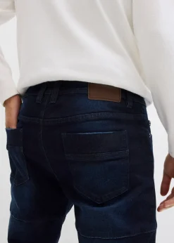 bonprix Jean slim extensible poches cargo, droit|Homme Jeans