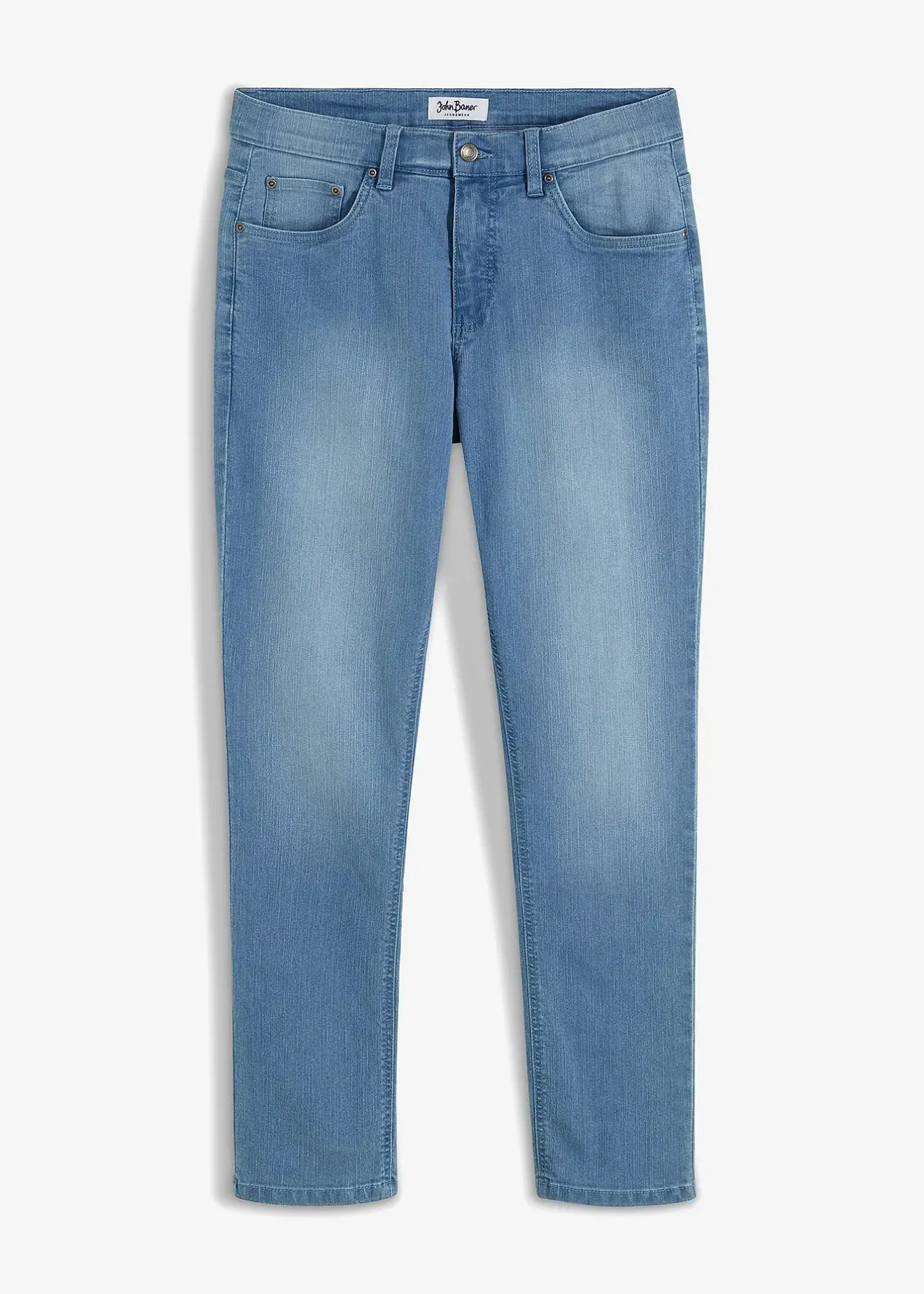 Homme bonprix Jeans|Jean slim léger, droit