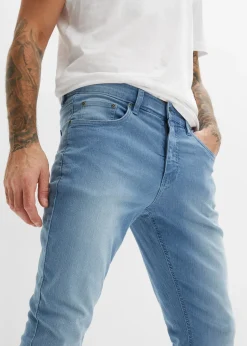 Homme bonprix Jeans|Jean slim léger, droit
