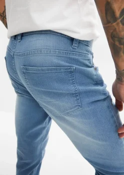Homme bonprix Jeans|Jean slim léger, droit