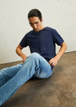 Homme bonprix Jeans|Jean slim léger, droit