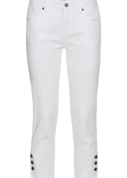 bonprix Jean slim mid waist, cropped|Femme Jeans