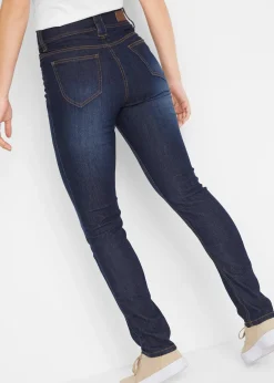 bonprix Jean slim taille haute, extensible et confortable|Femme Jeans