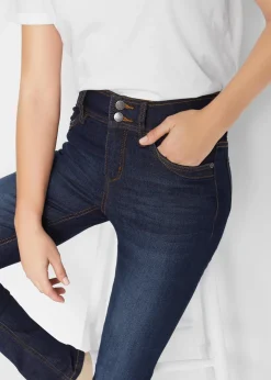 bonprix Jean slim taille haute, extensible et confortable|Femme Jeans