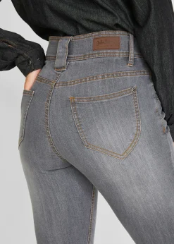 Femme bonprix Jeans|Jean slim taille haute, extensible et confortable