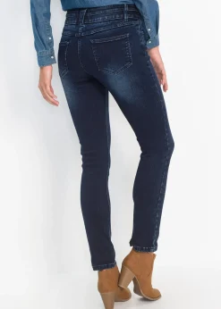 Femme bonprix Jeans|Jean slim taille haute, sculptant et ultra-souple
