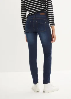 Femme bonprix Jeans|Jean slim taille haute, sculptant