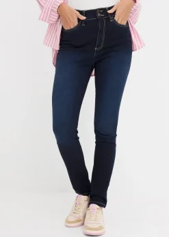 bonprix Jean slim taille haute, super extensible|Femme Jeans