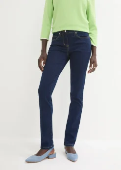 Femme bonprix Tailles Petite|Jeans|Jean slim taille mi-haute, très extensible