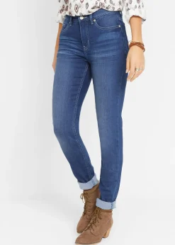 Femme bonprix Jeans|Tailles Petite|Jean slim taille mi-haute, extensible