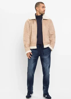 bonprix Jean sweat slim, droit|Homme Sweats|Jeans