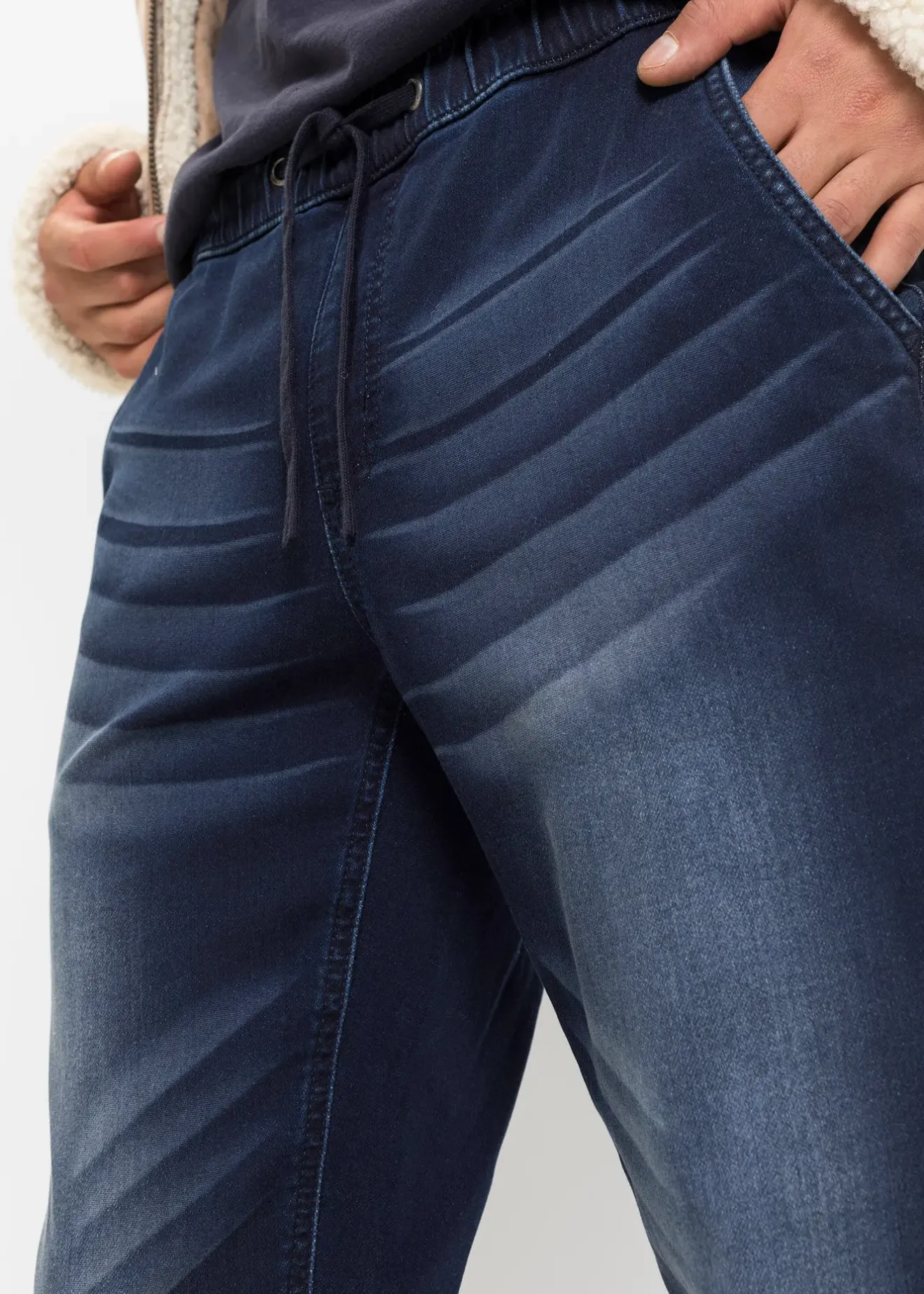 bonprix Jean sweat slim, droit|Homme Sweats|Jeans