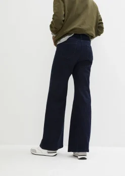Femme bonprix Tailles Petite|Jeans|Jean taille haute Wide Leg, taille confortable