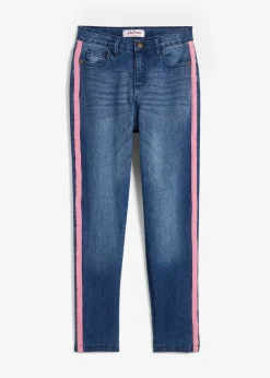 bonprix Jean thermique taille mi-haute, doublure jersey|Enfant Vêtements Enfant|Filles 9-16 Ans·Vestes Outdoor