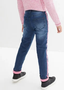 bonprix Jean thermique taille mi-haute, doublure jersey|Enfant Vêtements Enfant|Filles 9-16 Ans·Vestes Outdoor