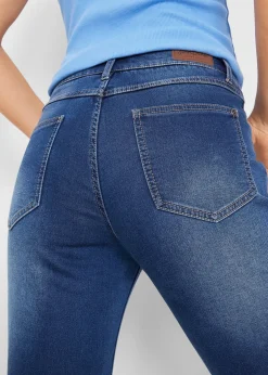 bonprix Jean thermo avec intérieur douillet, Boyfriend|Femme Vêtements Thermiques|Jeans