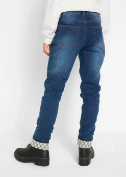 Enfant bonprix Vêtements Enfant|Filles 9-16 Ans·Vestes Outdoor|Jean thermo fille avec doublure en flanelle