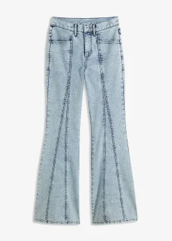 Femme bonprix Jeans|Jean évasé taille haute