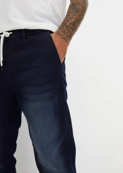 bonprix Jean-jogging regular à taille élastiquée, droit|Homme Sweats|Jeans