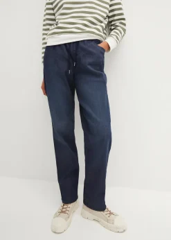 Femme bonprix Tailles Petite|Jeans jogger, coupe droite