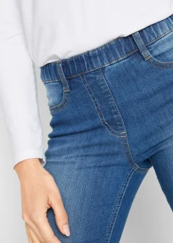 bonprix Jegging à taille mi-haute et élastiquée|Femme Jeans