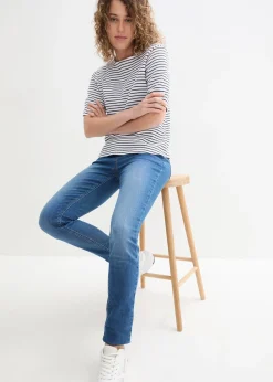 bonprix Jegging à taille mi-haute et élastiquée|Femme Jeans