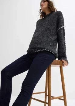 bonprix Jegging de grossesse extensible, skinny|Femme Femme Enceinte