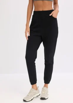 Femme bonprix Basiques|Sweats|Jogging forme sarouel 100% coton