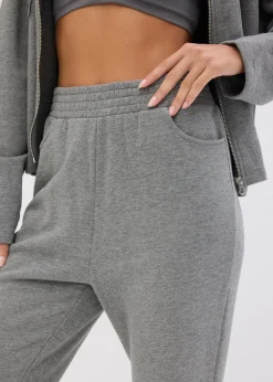 bonprix Jogging forme sarouel 100% coton|Femme Basiques|Sweats