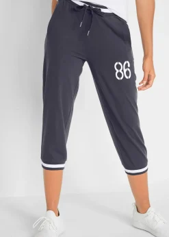 Femme bonprix Vêtements De Sport|Sweats|Jogging longueur 3/4 en coton extensible