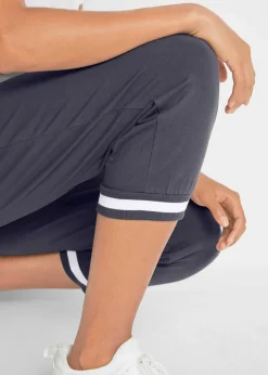 Femme bonprix Vêtements De Sport|Sweats|Jogging longueur 3/4 en coton extensible