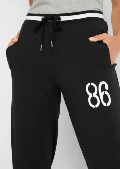 bonprix Jogging longueur 3/4 en coton extensible|Femme Vêtements De Sport|Sweats