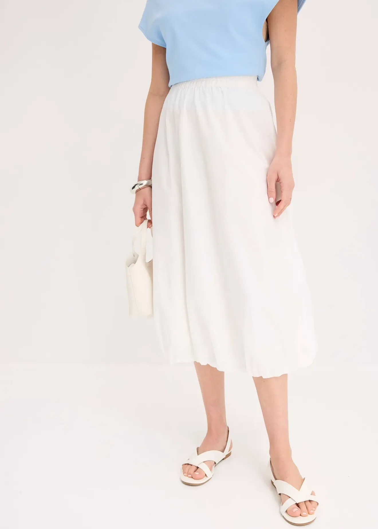 bonprix Jupe boule 100% coton|Femme Jupes