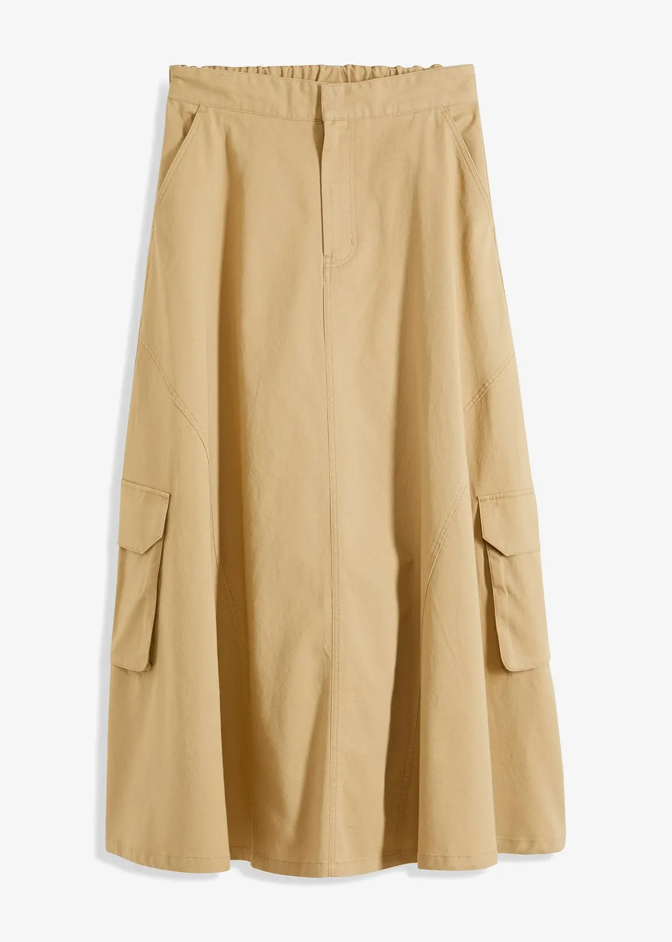 bonprix Jupe cargo 100% coton|Femme Jupes