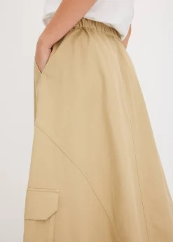 bonprix Jupe cargo 100% coton|Femme Jupes