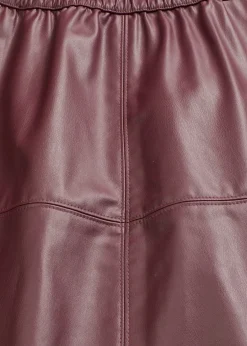 bonprix Jupe courte enduite|Femme Jupes