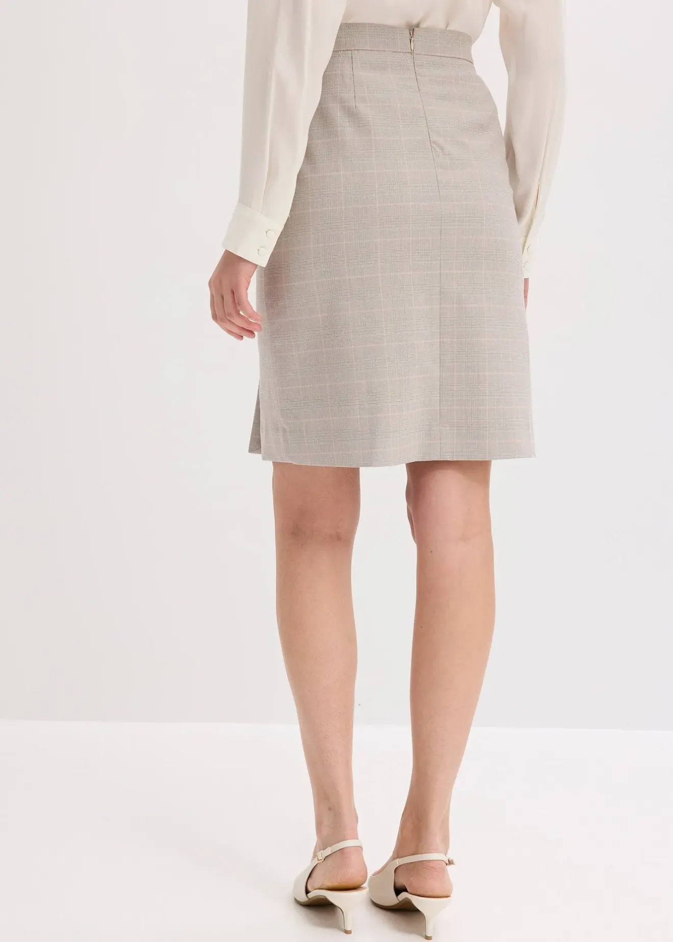 bonprix Jupe crayon à carreaux écossais|Femme Jupes