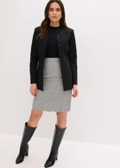 Femme bonprix Jupes|Jupe crayon à carreaux écossais