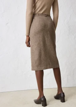 bonprix Jupe crayon en laine mélangée|Femme Premium|Jupes