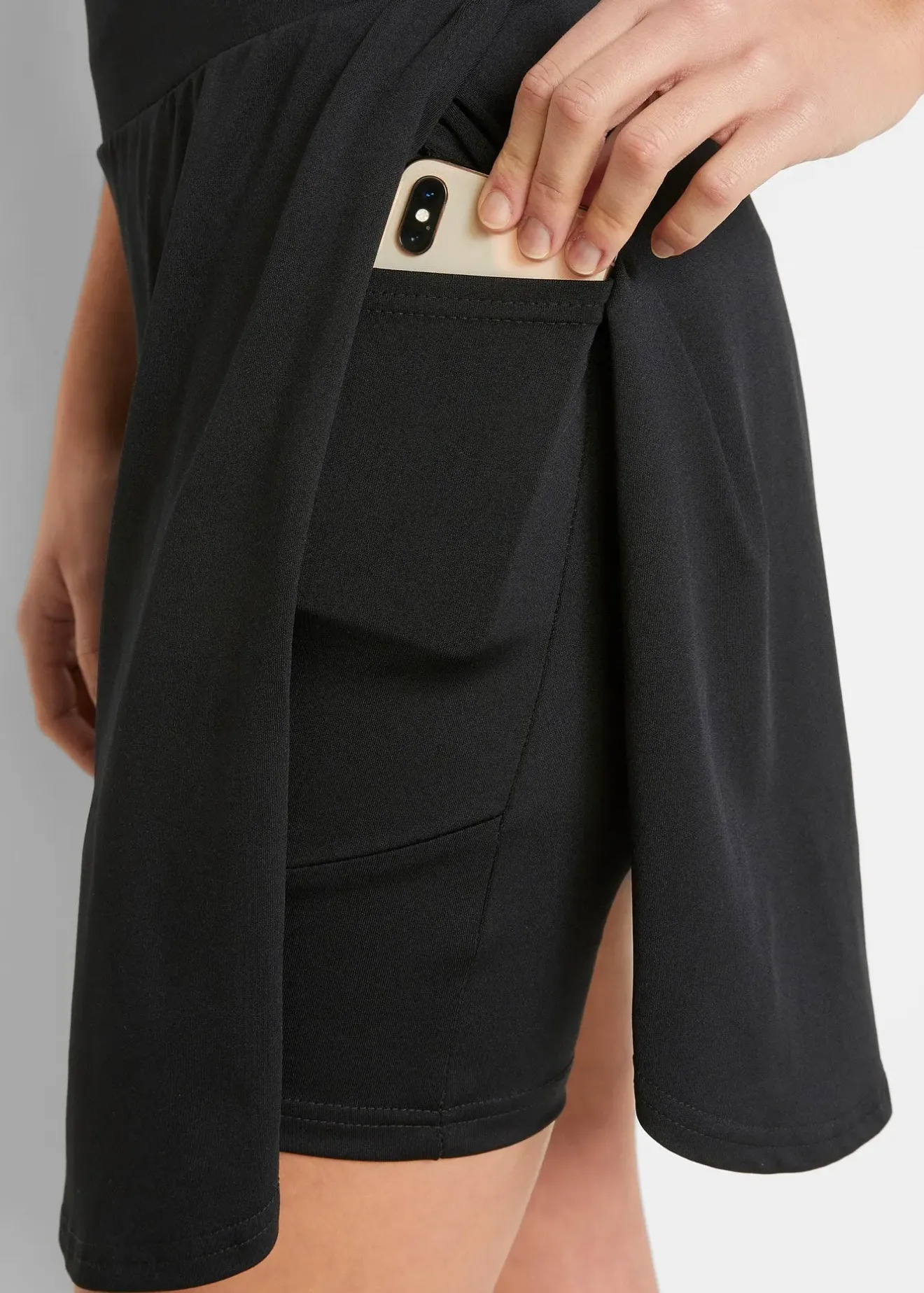 bonprix Jupe de sport avec cycliste intégré, séchage rapide|Femme Vêtements De Sport|Jupes