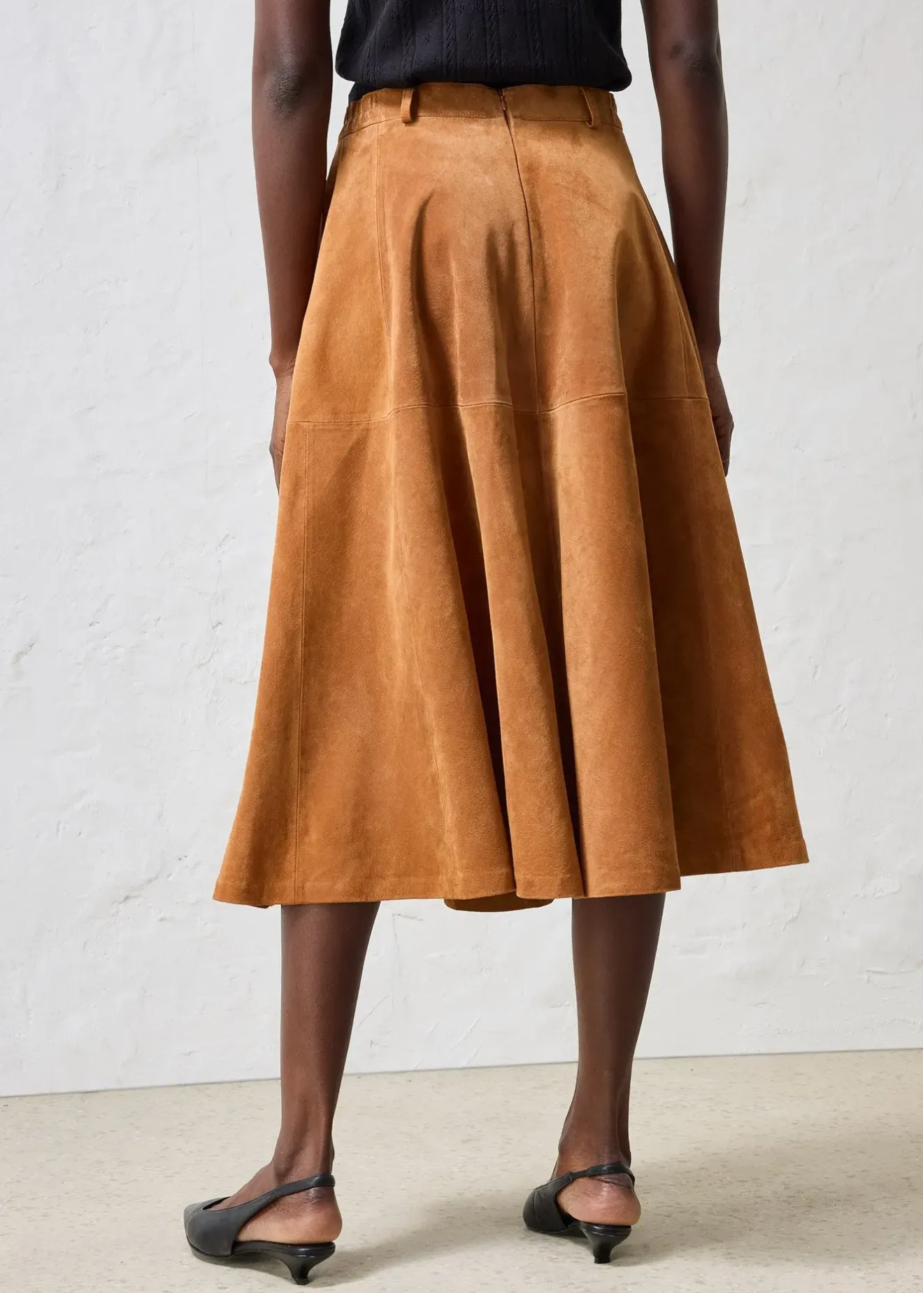 bonprix Jupe en cuir|Femme Premium|Jupes