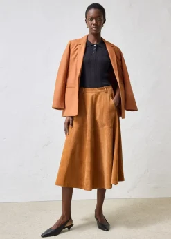 bonprix Jupe en cuir|Femme Premium|Jupes