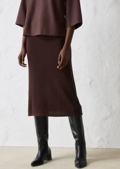 bonprix Jupe en fine laine mérinos|Femme Premium|Jupes