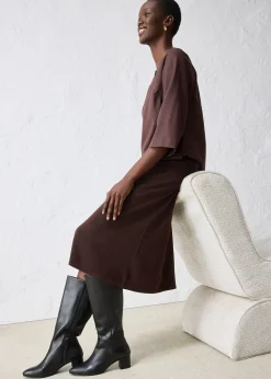 bonprix Jupe en fine laine mérinos|Femme Premium|Jupes