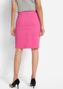 Femme bonprix Jupes|Jupe en jean extensible